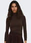 Only Glamour Roll-Neck - Brown
