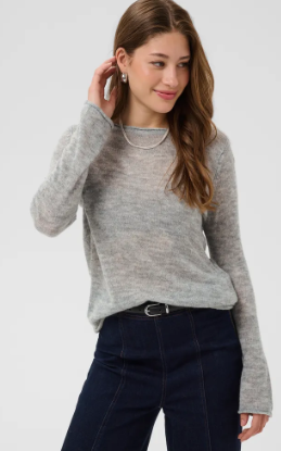 Sabbara Pullover - Grey Melange