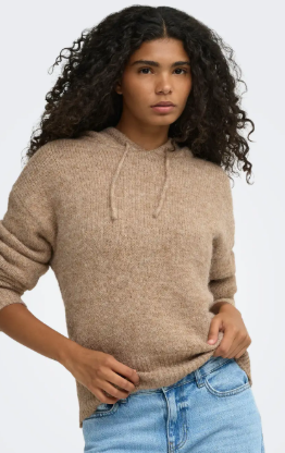 Only Nellie Hoodie - Melange