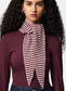 Pieces Komma triangle scarf - Cashmere Tawny Port/Pink A Boo