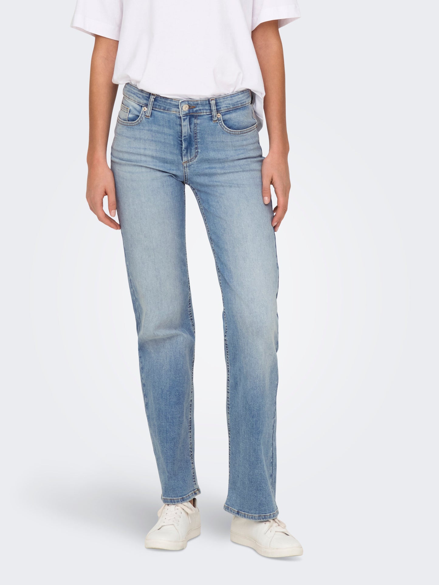 Blush straight jeans - Light blue denim