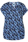 Lex Blusa - Blá Blomstur