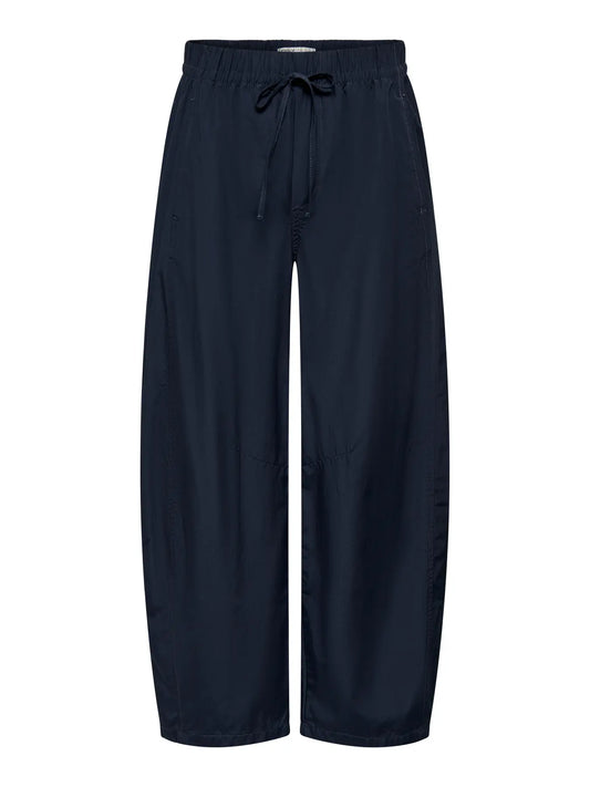 Ayana MW Barrel Ankel Buksur - Navy