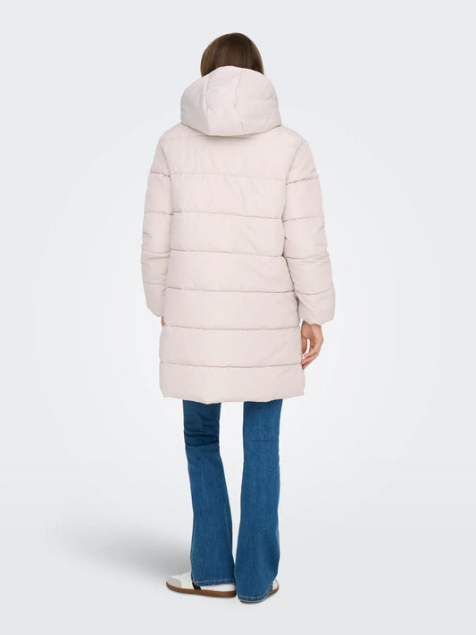 Clair Puffer Jakki - Pumice Stone