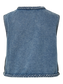 Bell vestur - Light Blue Denim