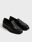 Loafers - Black Nappa Leður
