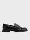 Loafers - Black Nappa Leður
