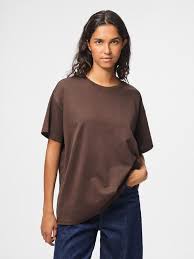 Skylar Oversized Tee - Hot Fudge