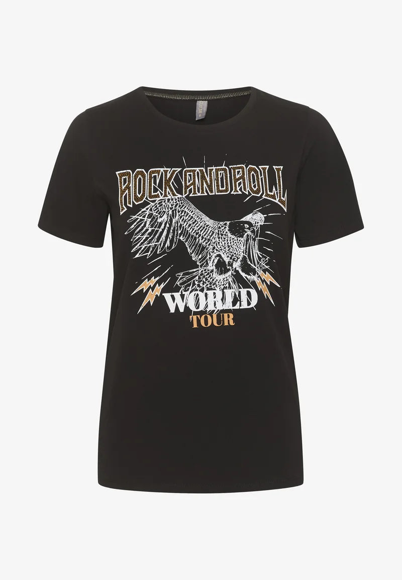Gith Rock T-Shirt - Black