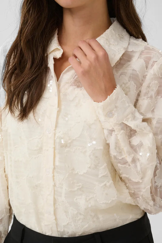 Catinka Blusa - Cream