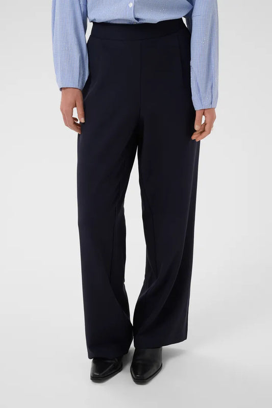 Celest Wide Pants - Night Sky Blue
