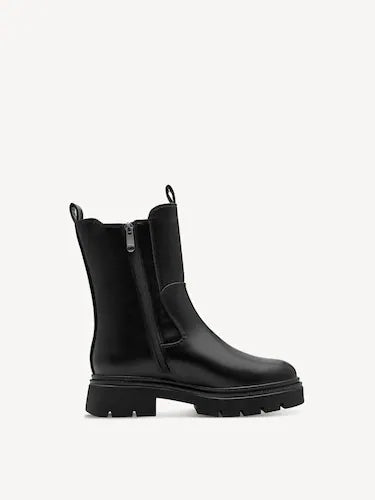 Chelsea Styvlar - Black Leðurlook