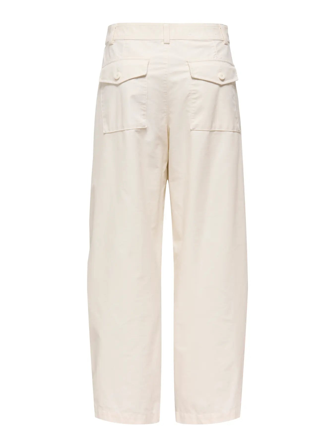 Clair Barrel Pants - tofu