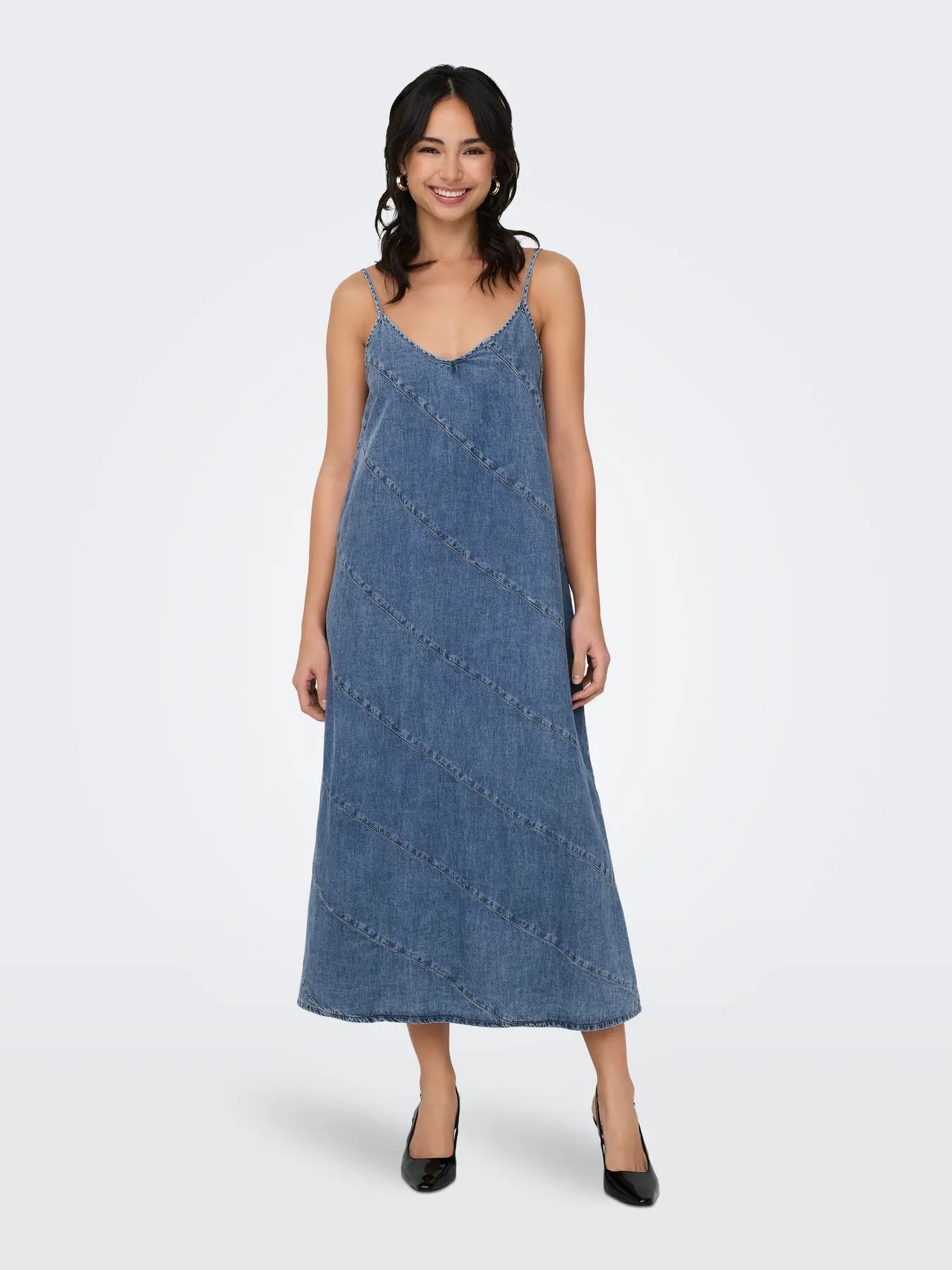 Dia kjóli - Light blue denim