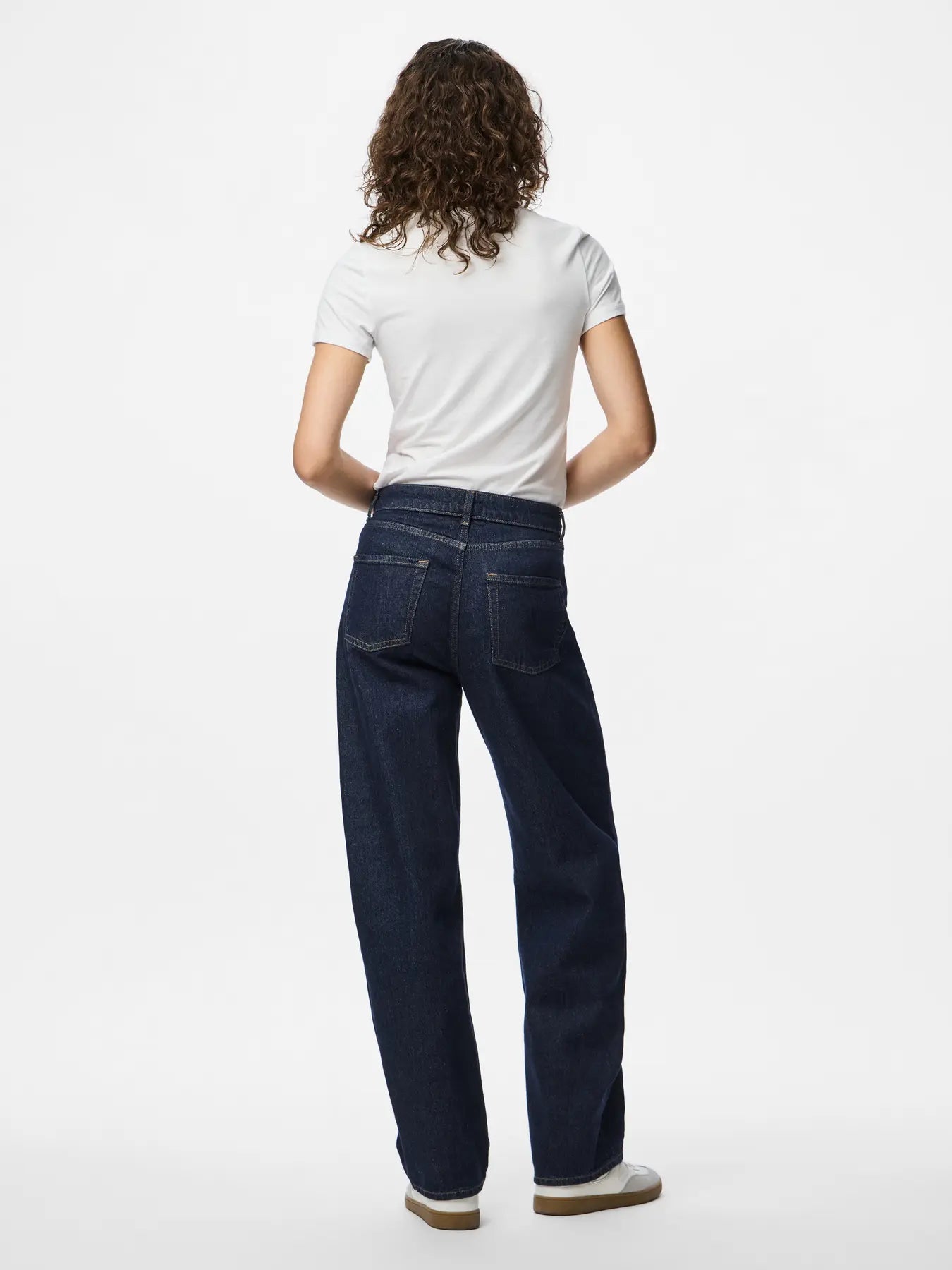 Grace Barrel Jeans - Dark Blue
