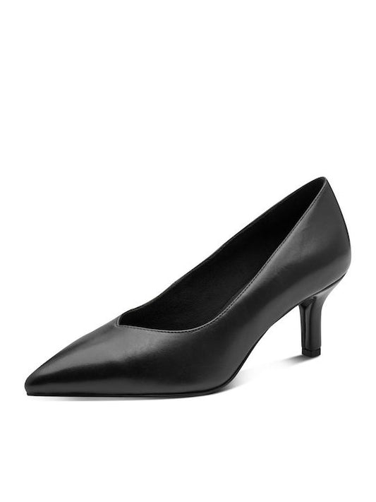 Stilettir - Black Leður