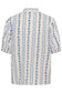 Hollie Blusa - Blue/White Graphic
