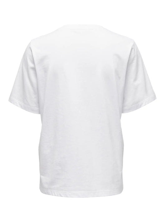 Only t-shirt - White