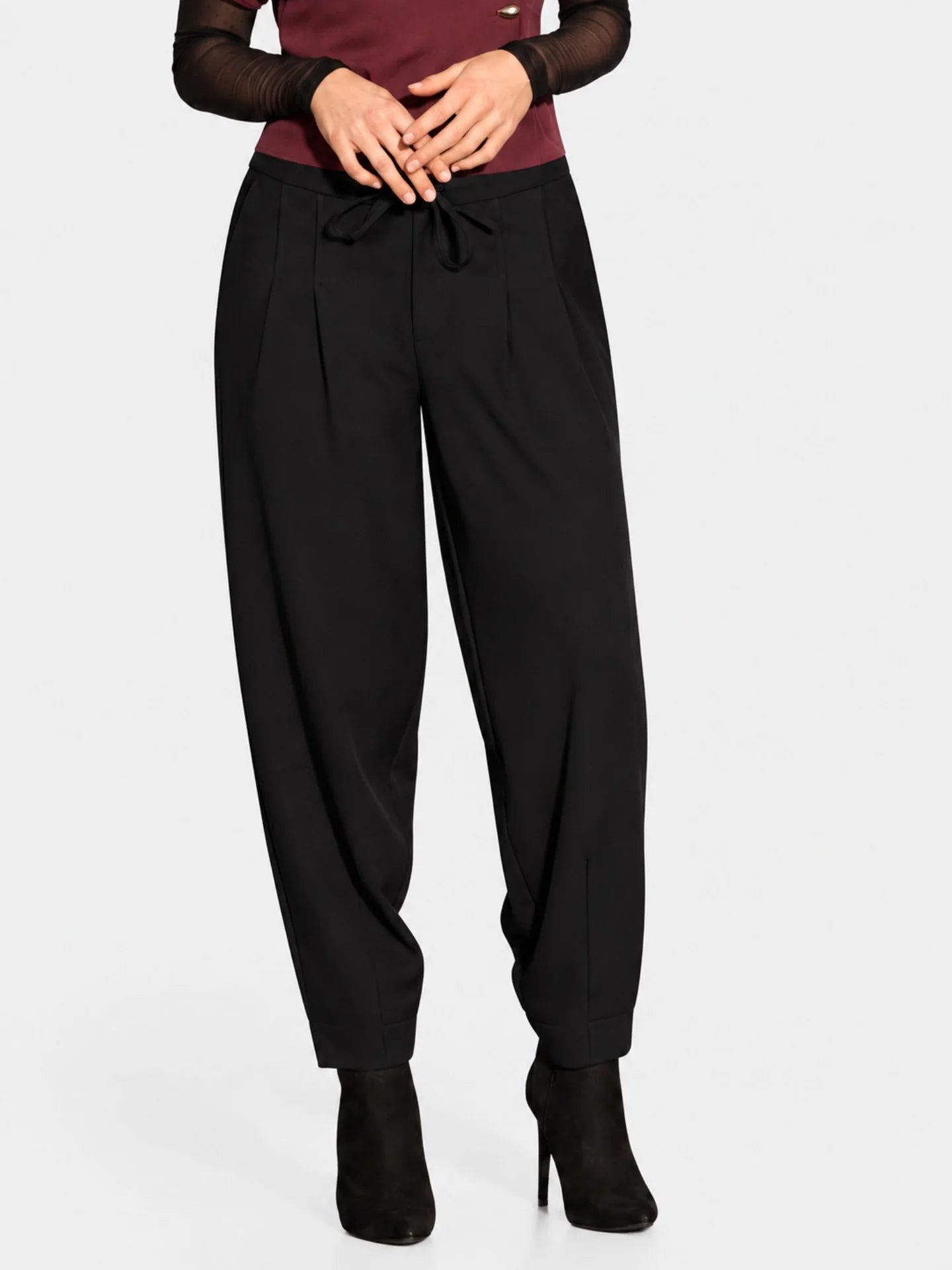 Ilana Barrel Pants - Black