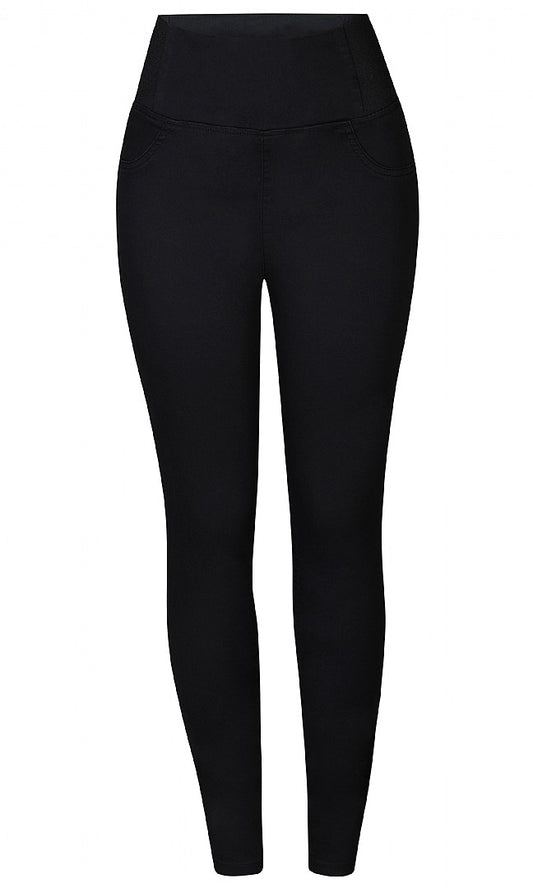 Pixie Jean Leggings - Black