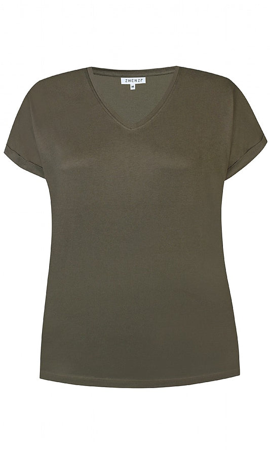 Alberta T-Shirt - Olive Green