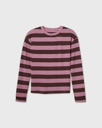 Anita Blusa - Bordeux Stripe