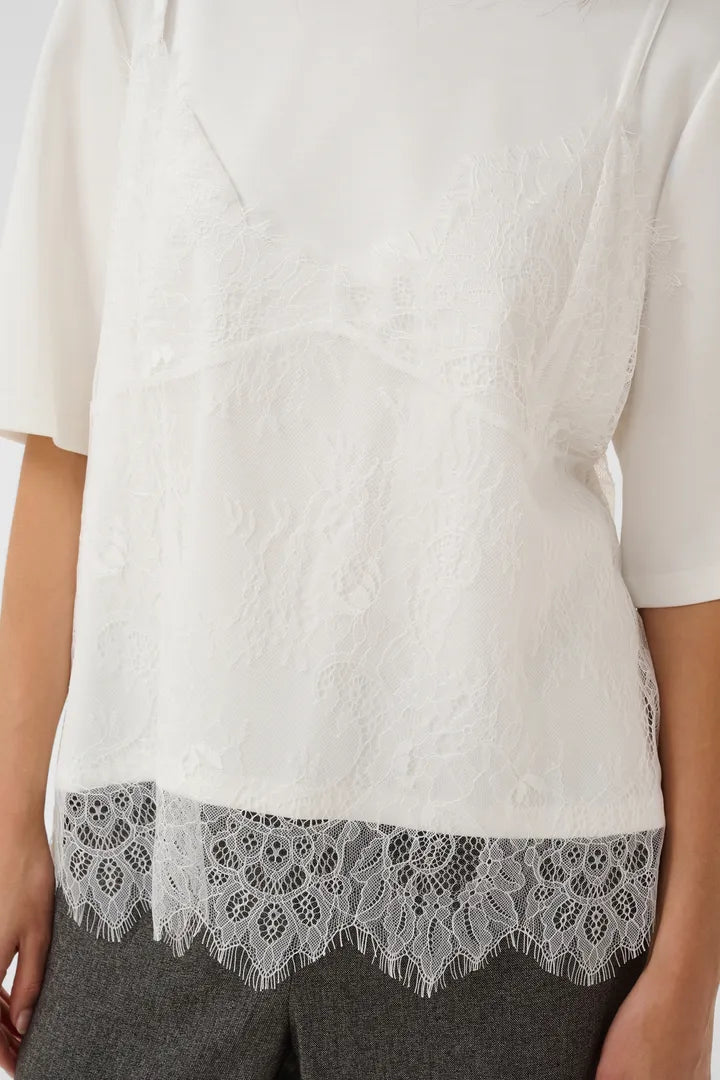 Karla Chabrina T-Shirt - Cream