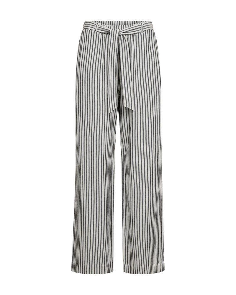 Lavisco Buksur - Off White/Navy Stripe