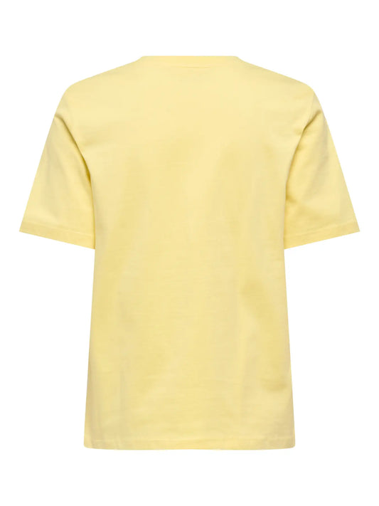 Freja t-shirt - Lemon Meringue