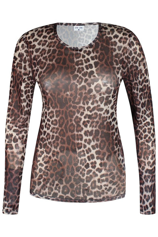 Esther mesh blusa