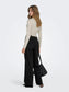 Madison Blush Wide Jeans - Washed Black