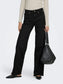 Madison Blush Wide Jeans - Washed Black