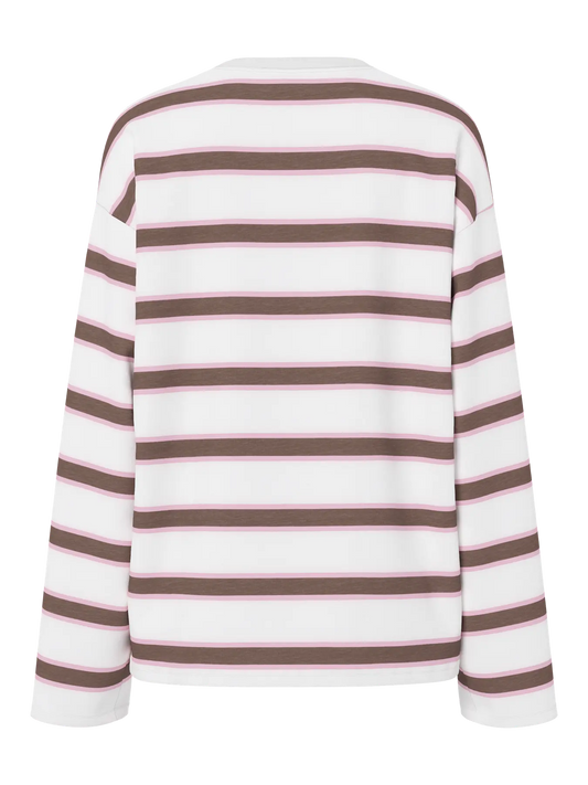 Mila blus - Coffee/Quartz/Roseate