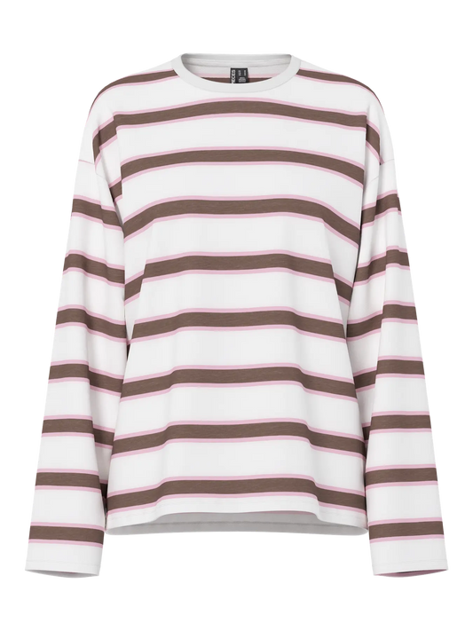 Mila blus - Coffee/Quartz/Roseate