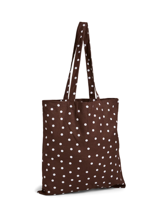 Mira taska - Chicory coffee/Dots