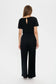 Noria Jumpsuit - Black Glitter
