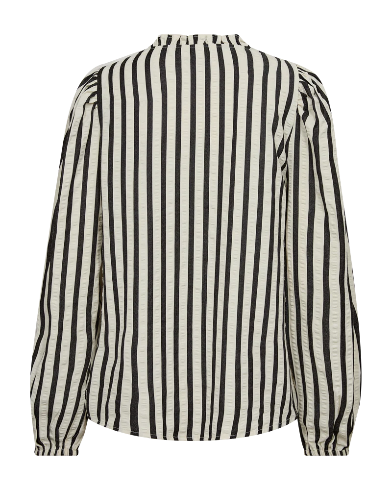 Noto Skjúrtublusa - Black/White Stripe