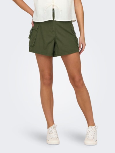 Stine cargo shorts - Ivy Green