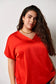 Brynja blusa - Bright Red