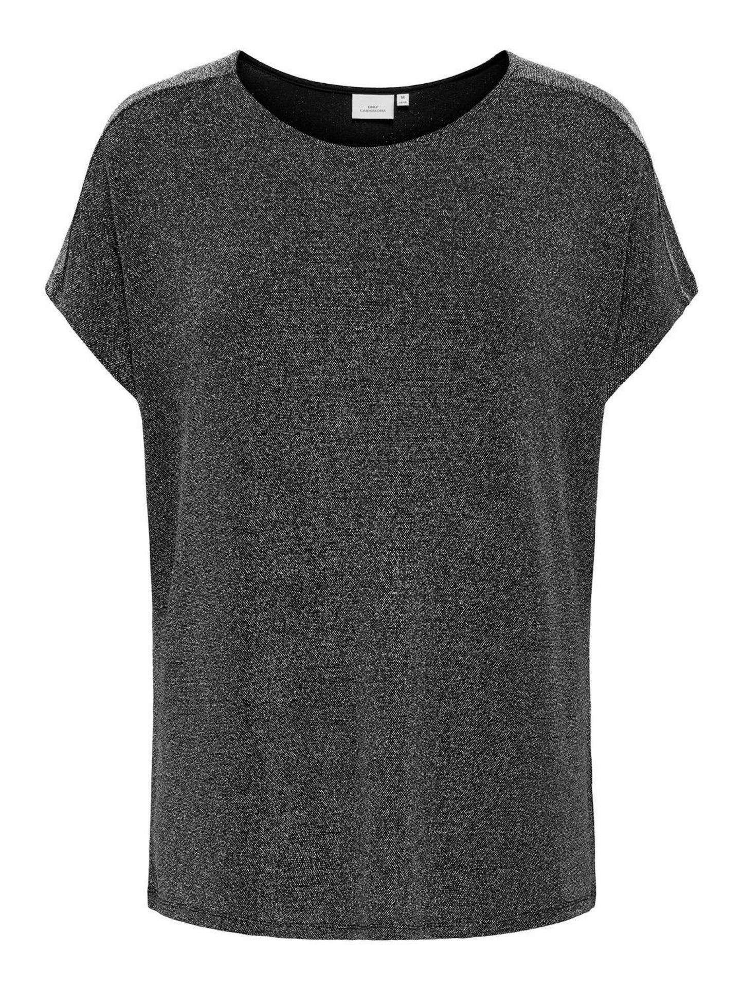 Queen blusa - Black/ Silver