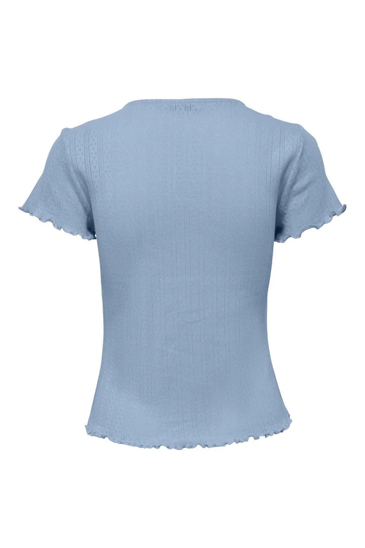 Carlotta T-Shirt - Soft Chambray