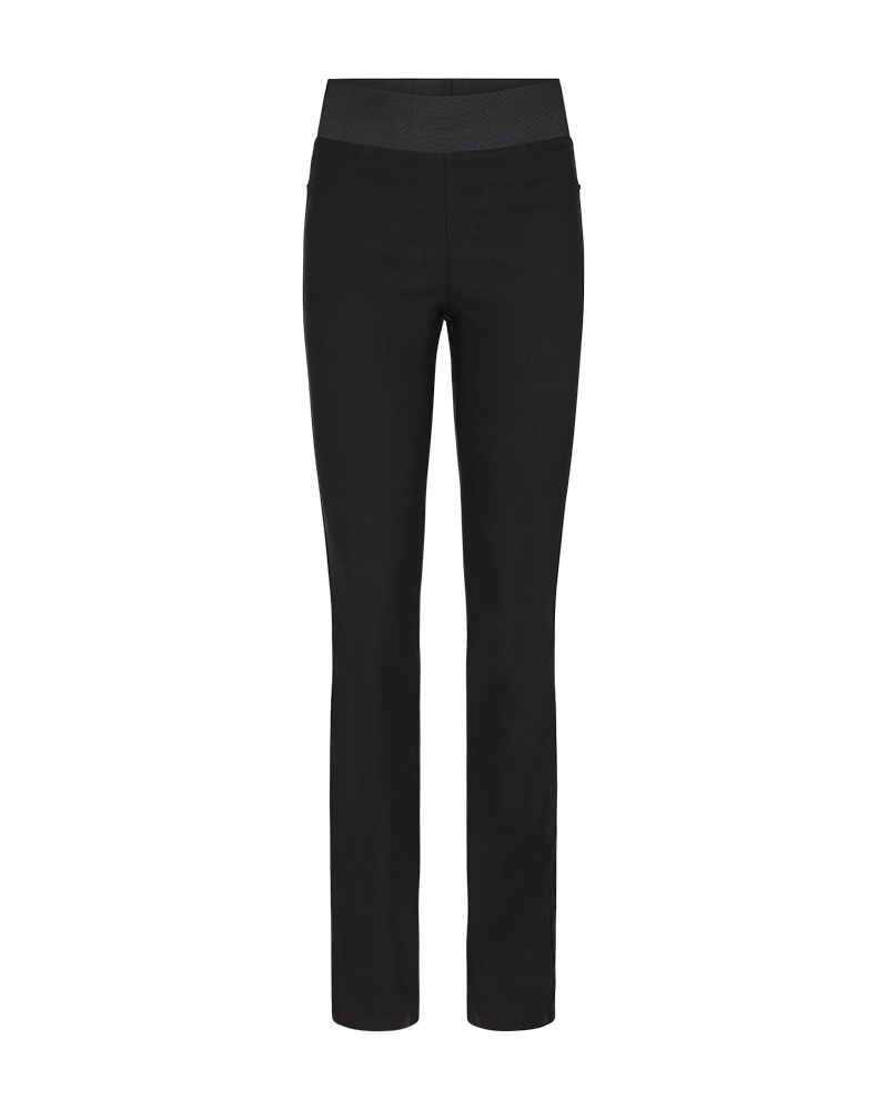 Shantal Bootcut buksur - Svartar