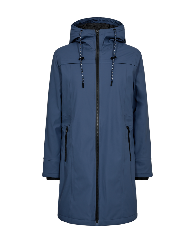 Rain jakki - Vintage Indigo