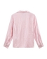 Kimmi shirt - Star off-white w. wild orchid