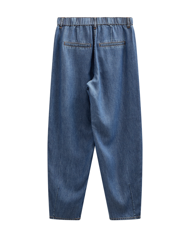 Milo cowboy buksur - Medium blue denim
