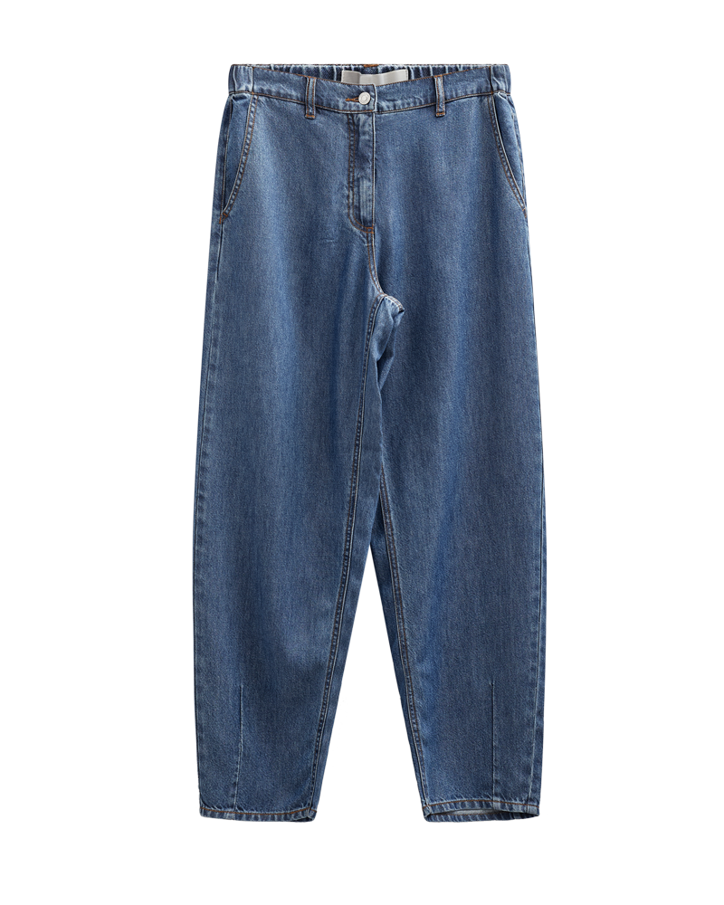 Milo cowboy buksur - Medium blue denim
