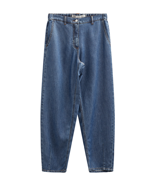 Milo cowboy buksur - Medium blue denim