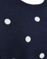 Flow troyggja - Navy blazer w. star off-white