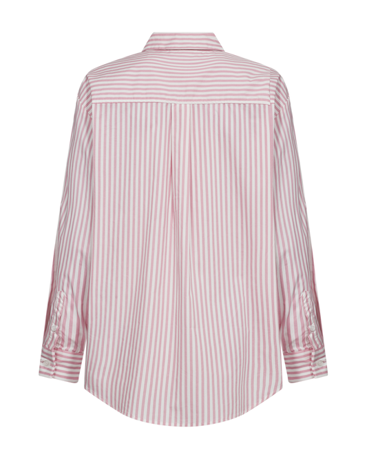 Jolle skjúrta - Star off-white w. sweet lilac