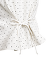 Anya waistcoat - Star off-white w. black